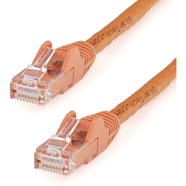 N6PATCH6INOR - StarTech 6in CAT6 Orange CAT 6 Gigabit Ethernet Wire Ethernet Cable