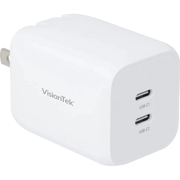 901536 - VisionTek 65W GaN II Power Adapter 2 Port