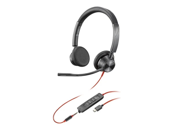 8M3V4AA#ABA - Plantronics Poly Blackwire 3325 USB-C Headset TAA