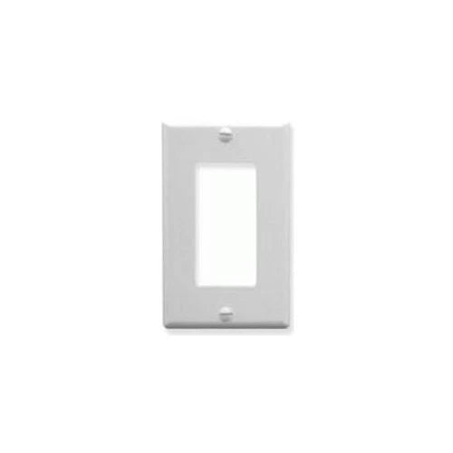 IC107DFSWH - ICC Single Gang Decorex Faceplate White