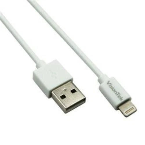 900862 - VisionTek To USB White 1 Meter Mfi Cable /USB