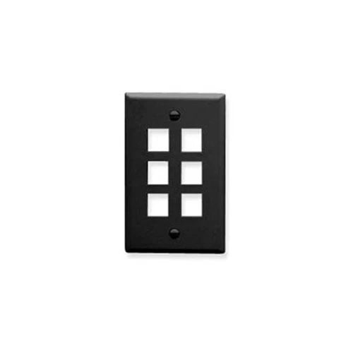 FACE-6-BK - ICC Classic Faceplate