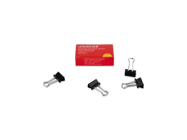 UNV10200 - Universal Small Binder Clips Zip-Seal Bag 3/8 Inch 3/4 Inch