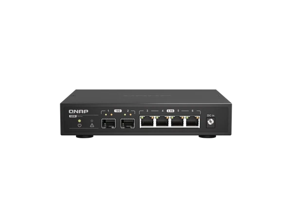 QSW-2104-2S-US - QNAP Desktop Unmanaged Switch 4 port 2.5Gbps auto negotiation