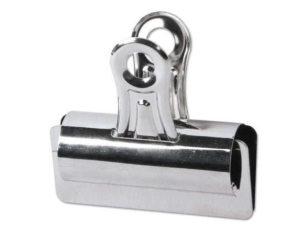 UNV31266 - Universal Bulldog Clips Steel 1" 3" Wide Nickel-Plated