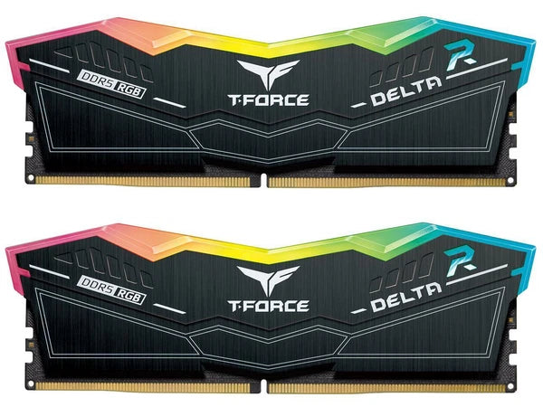 FF3D564G5600HC38GDC01 - Team T-Force Delta RGB 64GB 2 x 32GB 288-Pin PC RAM DDR5 5600 PC5 44800 Desk
