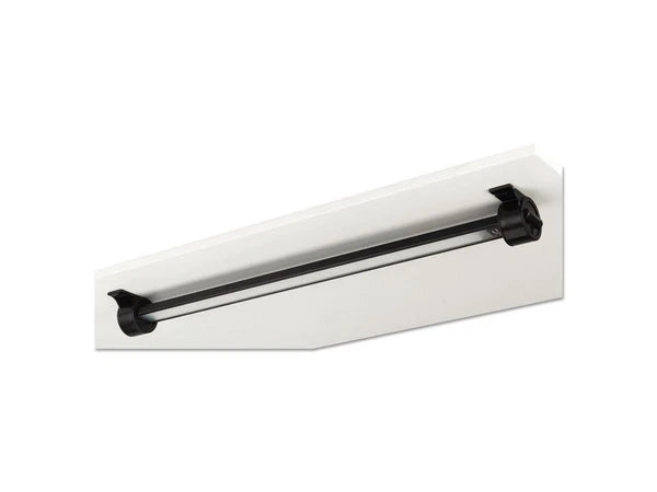 ALELEDUC24B - Alera Under Cabinet LED Strip Lamp 2 Prong 24"Wide Black