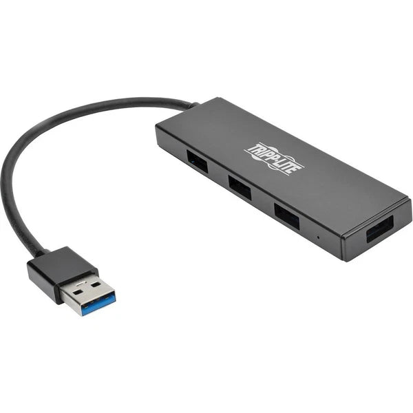 U360004SLIM - Tripp Lite 4-Port Ultra-Slim Portable USB 3.0 SuperSpeed Hub