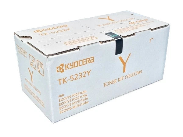 TK-5232Y - Kyocera Toner Cartridge Yellow Laser High Yield