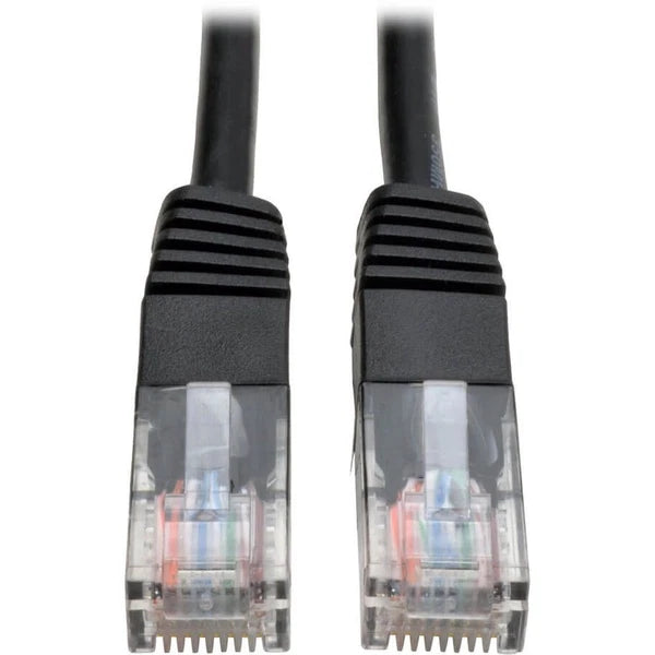 N002001BK - Tripp Lite 1ft Cat5e Cat5 350MHz Molded Patch Cable Black