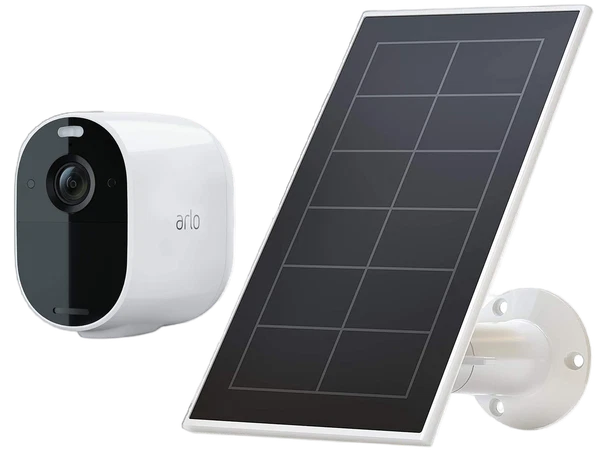 VM2030136001BN - Arlo 1 Essential Spotlight Wireless Camera + 1 Essential Solar Panel