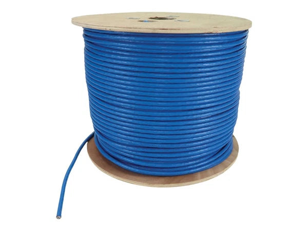 N226-01K-BL - Tripp Lite Cat8 25G/40G Solid Core S/FTP Ethernet Cable CMR Rated Blue