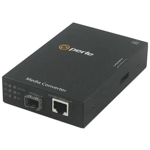 5050194 - Perle S-1110-SFP Media Converter 1 X Rj-45 Network 10/100/1000base-t 1 X SFP