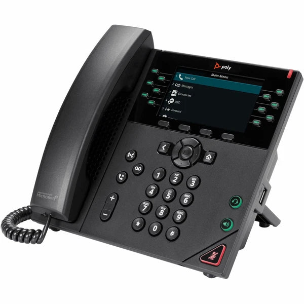 89B76AA-ABA - Poly VVX 450 IP Phone Corded Corded Wall Mountable Desktop