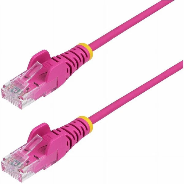N6PAT20PKS - StarTech 20ft Pink Slim CAT6 Slim Snagless RJ45 UTP Ethernet Cable