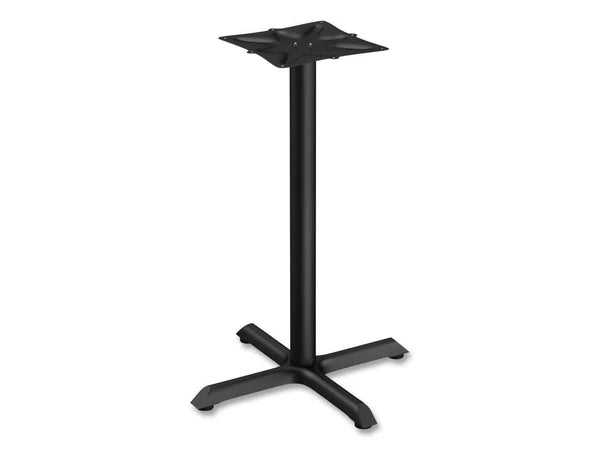 ALETBH423B - Alera Hospitality Series Single-Column Bases SteelBlack