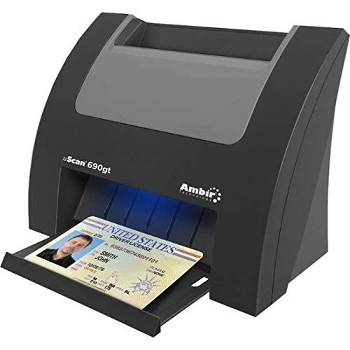 DS690GT-AS - Ambir nScan 690gt Duplex ID Card Scanner