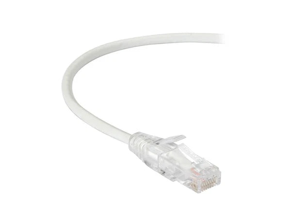 C6PC28-WH-07 - Generic Slim-Net Cat6 250-MHz Snagless 28-AWG Stranded Ethernet Patch Cable