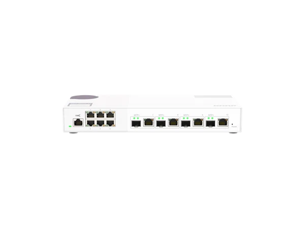 QSW-M2106-4C-US - QNAP QSW-M408S 6-port layer 2 managed switch. 6 x 2.5GbE 1G/100M ports