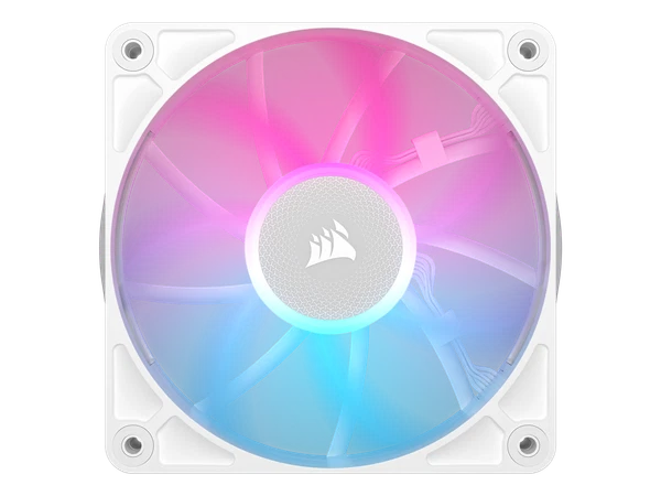 CO-9051021-WW - Corsair RX RGB Series iCUE LINK RX120 RGB White 120mm Fan Single