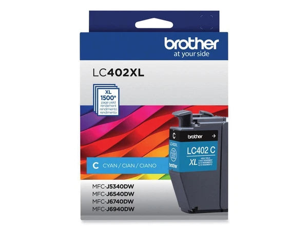 LC402XLCS - Brother High-Yield Ink Yield Cyan
