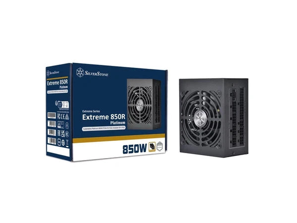 EX850R-PM - SilverStone Cybenetics Platinum 850W SFX12V 4.0 & PCIe 5.0 Fully Modular SFX Power Supply
