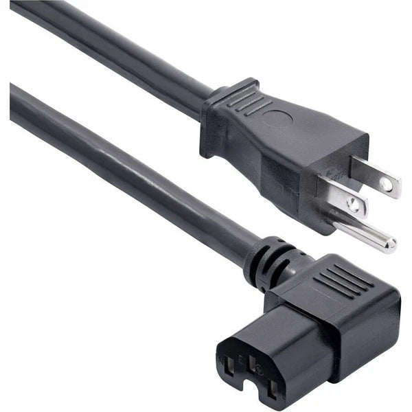 PXT515C158RA - StarTech 8ft Heavy Duty Power Cord NEMA 5-15P to Right Angle C15