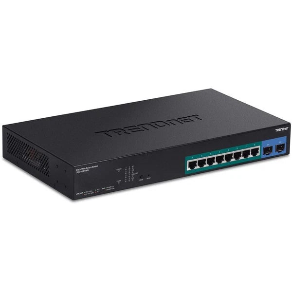TPE1021WS - TRENDnet 10-Port Gigabit Web Smart PoE+ Switch