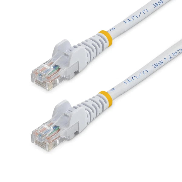 45PATCH15WH - StarTech 15ft Cat5e White Snagless RJ45 UTP Cat 5e Patch Cable