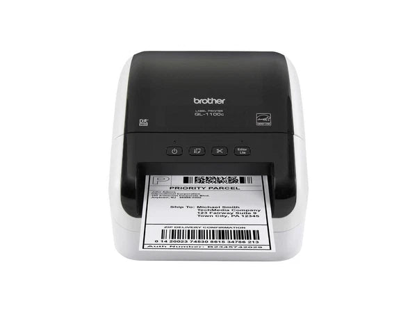 QL-1100C - Brother Desktop Direct Thermal Monochrome Printer Label Print USB
