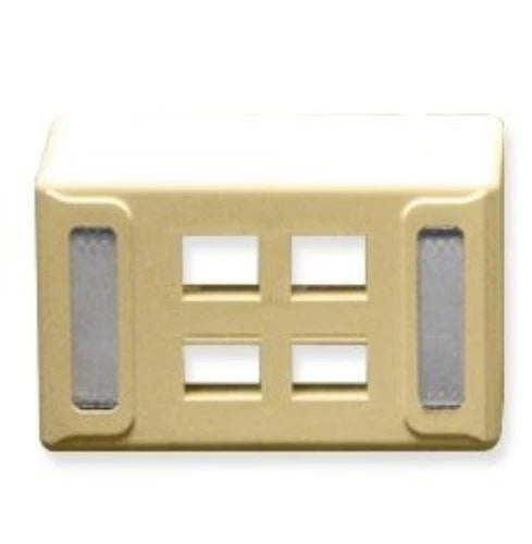 IC108UF4WH - ICC Furniture Universal Faceplate