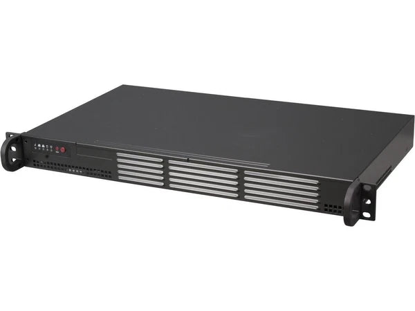 CSE504203B - Supermicro Black 1U MINI SC504 Chassis
