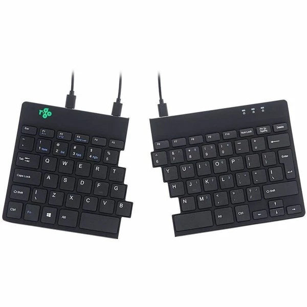 ROSP-USWIBL - R-GO Split Ergonomic USB Wired QWERTY Keyboard