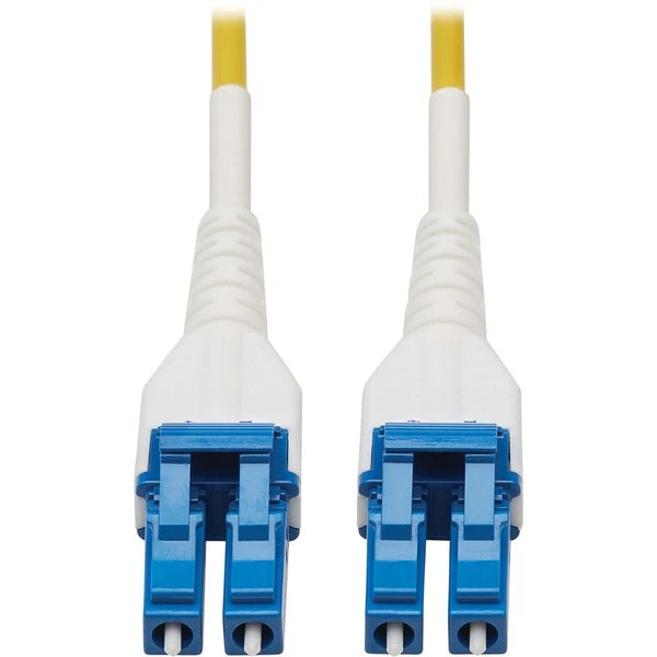N37015MAR - Tripp Lite 15m 100G SMF Duplex 9/125 OS2 LC/LC Yellow Fiber Cable
