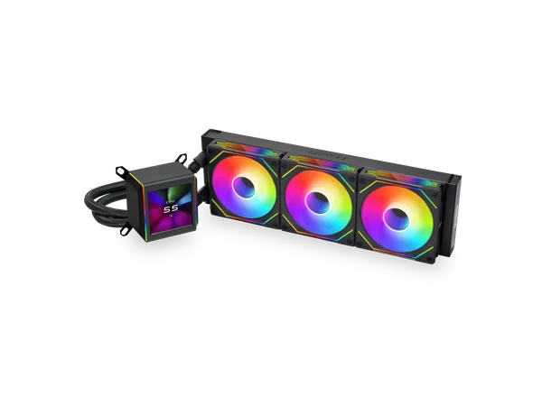 GA2ALCD36INB - Lian Li Galahad II LCD SL-INF 360 Black Liquid Cooler