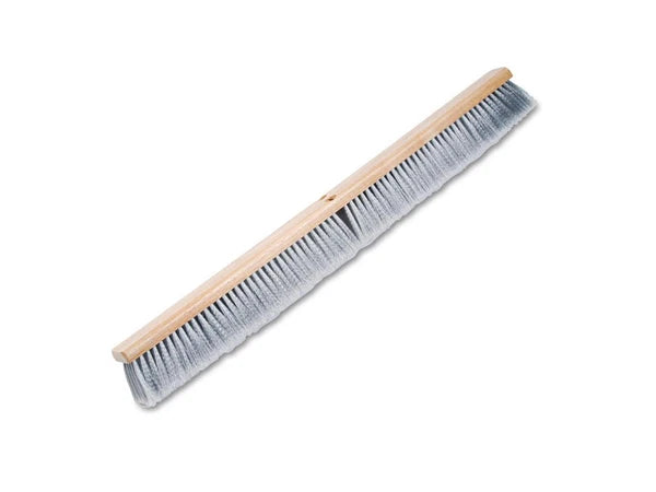 BWK20618 - Boardwalk Floor Brush Head 18" Wide Black Medium Weight Polypropylene Bristles