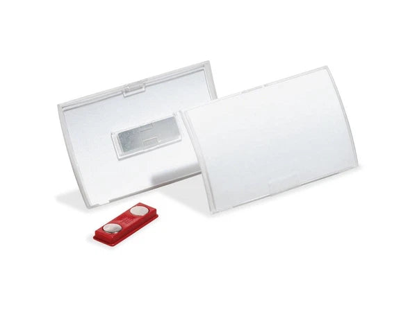 821519 - Durable Click-Fold Convex Name Badge