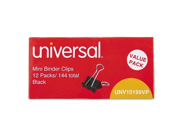 UNV40319 - Universal Storage Clipboard 1/2" 8 1/2 x 11 2 Compartments Black