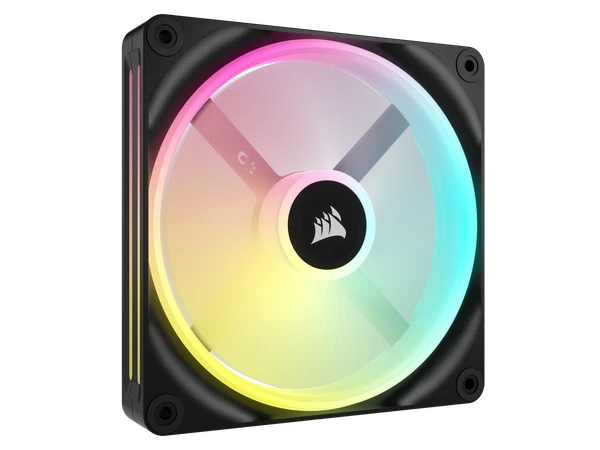 CO-9051003-WW - Corsair QX RGB Series iCUE LINK QX140 RGB 140mm Magnetic Dome RGB Fan