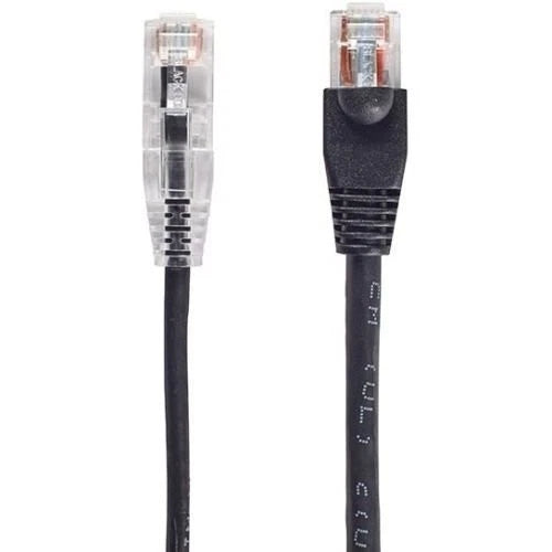 C6PC28-BK-10 - Black Box Slim-Net Cat.6 UTP Patch Network Cable 10ft 6 Network