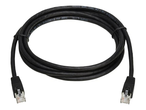 N272-F07-BK - Tripp Lite Cat8 40G Snagless SSTP RJ45 PoE 7ft. Ethernet Cable
