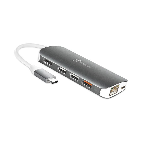 JCD383 - j5create J5 USB-C Multiport Adapter