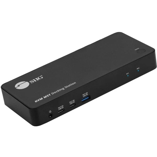 CEDK0111S1 - SIIG Dual Host USB-C KVM MST Docking Station