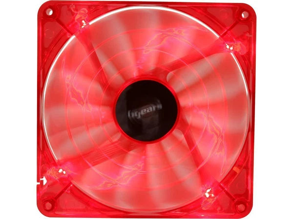 B-PWM140RED - Bgears 140mm Red LED PWM mini 4 pin 4 wire 2 ball bearing
