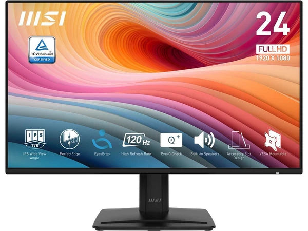 MP242AE2 - MSI 24-inch IPS 1920 x 1080 FHD Gaming Office Monitor 120Hz