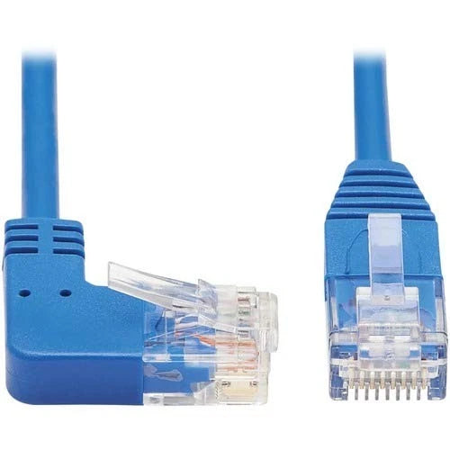 N204-S15-BL-RA - Tripp Lite by Eaton Right-Angle Cat6 Gigabit Molded Slim UTP Ethernet Cable