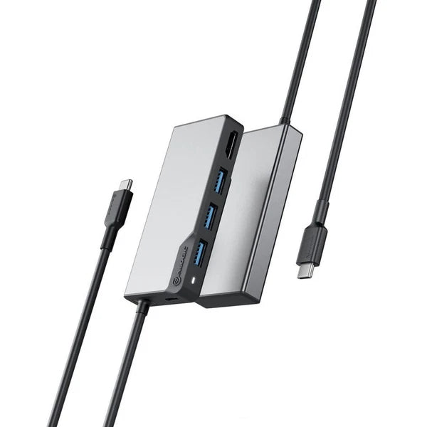 UCFUHDV2SGR - Alogic Fusion CORE 5-in-1 USB-C Hub Compact Dock