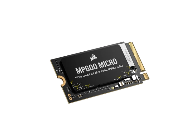 CSSD-F1000GBMP600MCR - Corsair MP600 MICRO M.2 2242 key M single sided 1TB PCIe Gen 4.0 x4