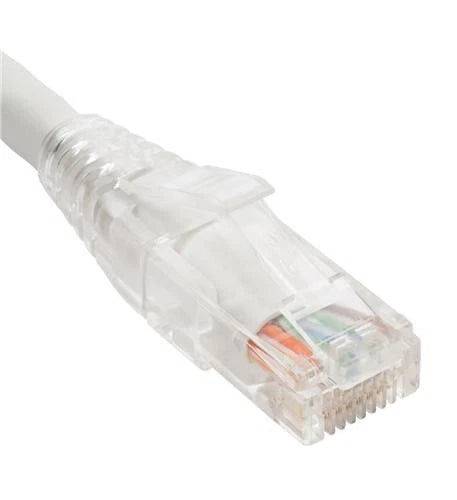 ICPCST03WH - ICC CAT6 Clear Boot Patch Cord 3ft 6 Network Cable