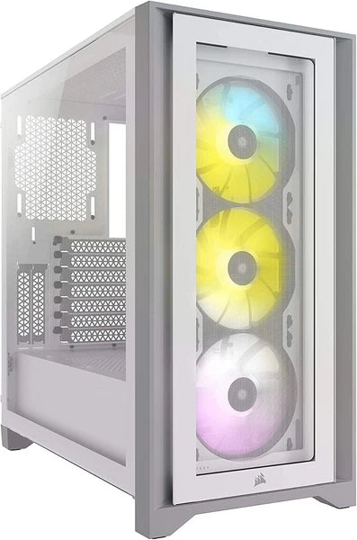 CC9011205WW - Corsair iCUE 4000X RGB Tempered Glass Mid-Tower ATX Case